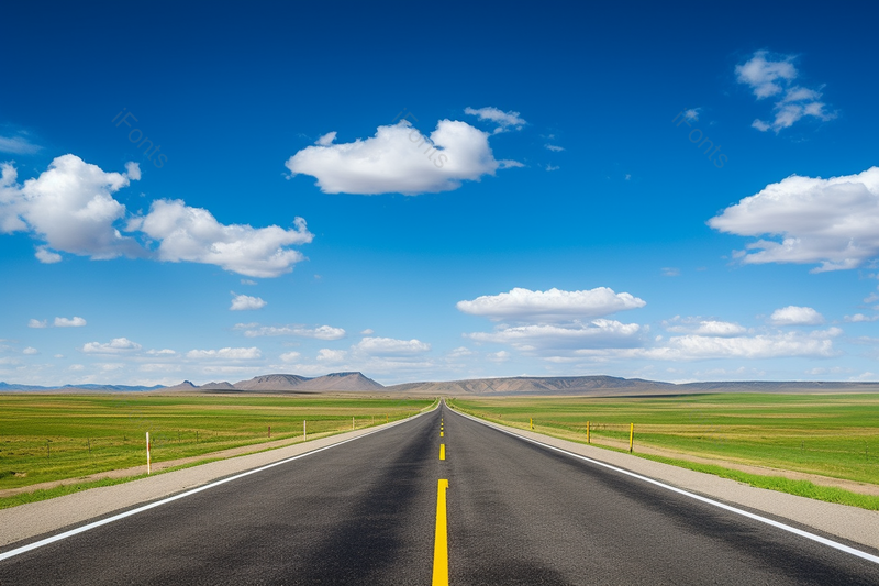 实拍草原公路路面风光背景,高清,摄影图,摄影图片,图片大全,摄影图免费下载